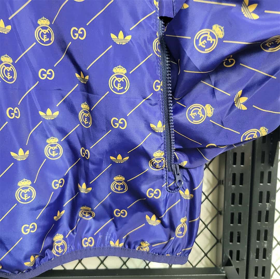 23-24 Real Madrid Windbreaker GUCCI joint 10