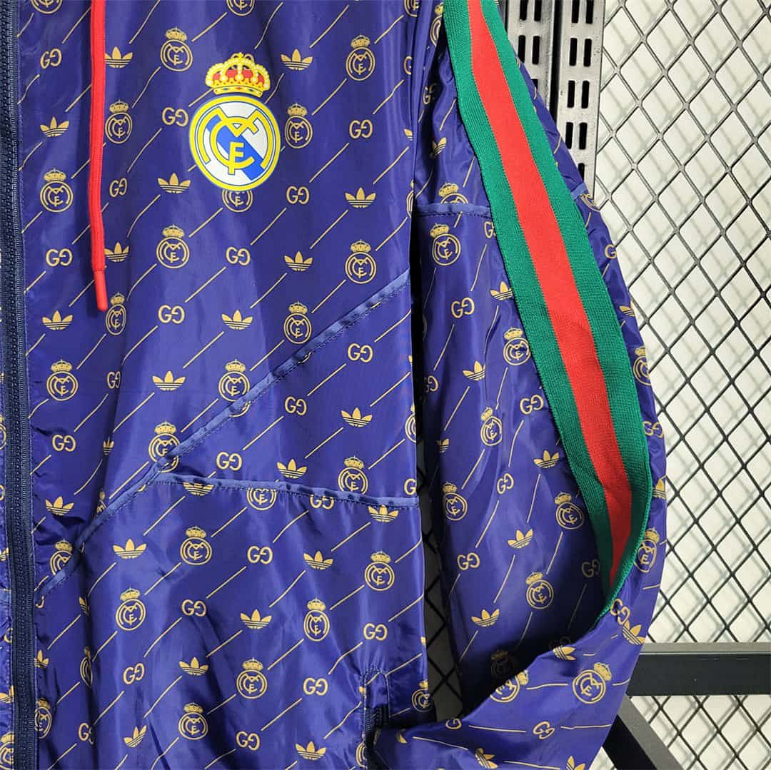 23-24 Real Madrid Windbreaker GUCCI joint 11