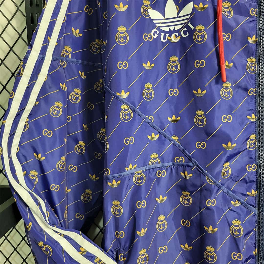 23-24 Real Madrid Windbreaker GUCCI joint 2