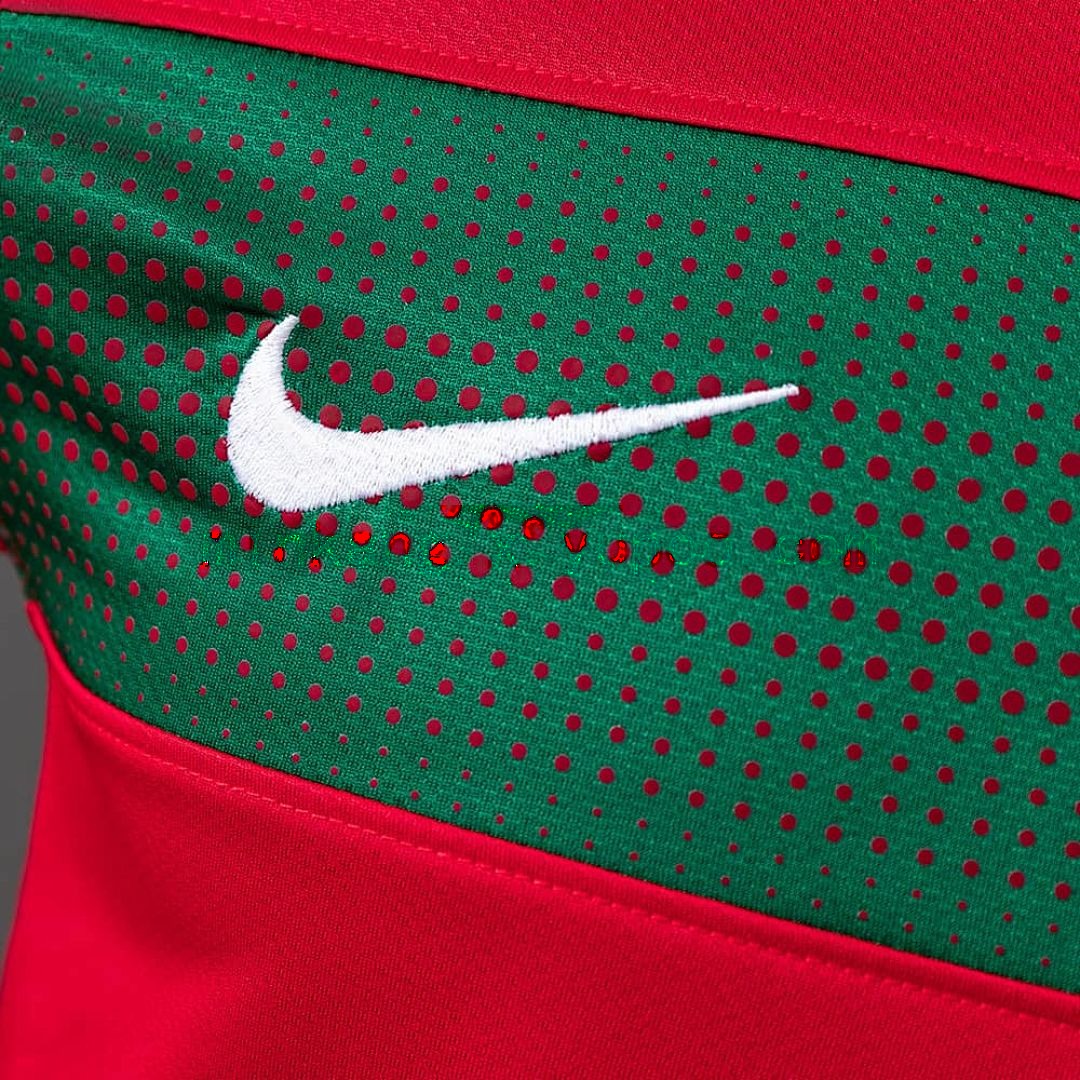 Portugal 2010 Player Version Retro Long Sleeve Home Jersey S-3XL 4