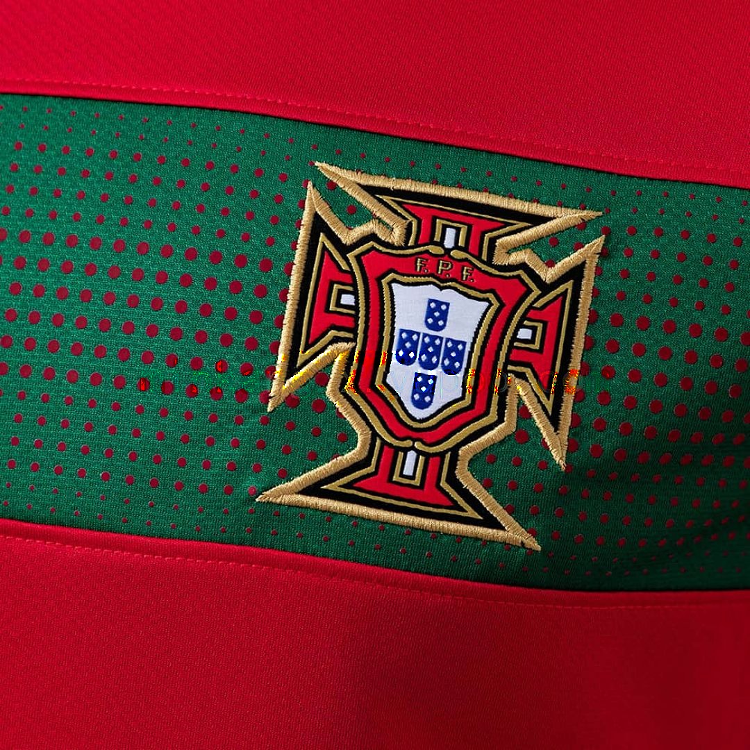 Portugal 2010 Player Version Retro Long Sleeve Home Jersey S-3XL 5