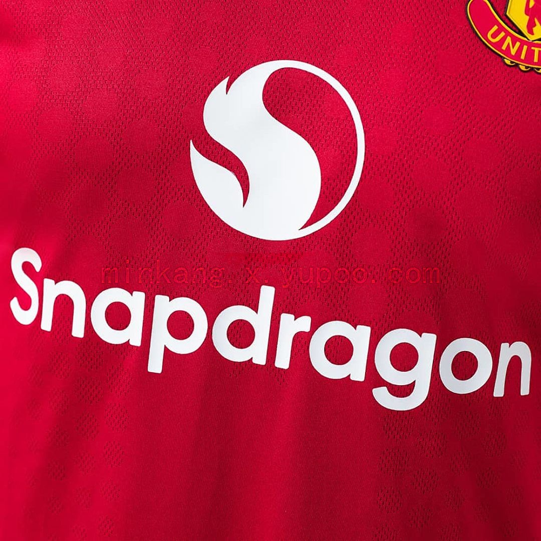 M-U 25_26 Home Long Sleeve Player Version Jersey S-3XL 6