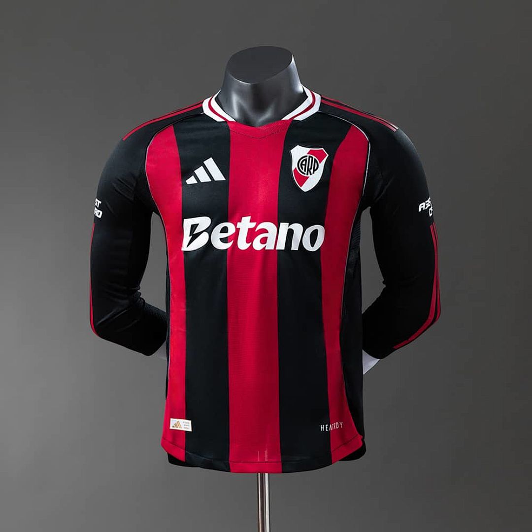 River Plate 25_26 Player Version Away Long Sleeve Jersey S-4XL