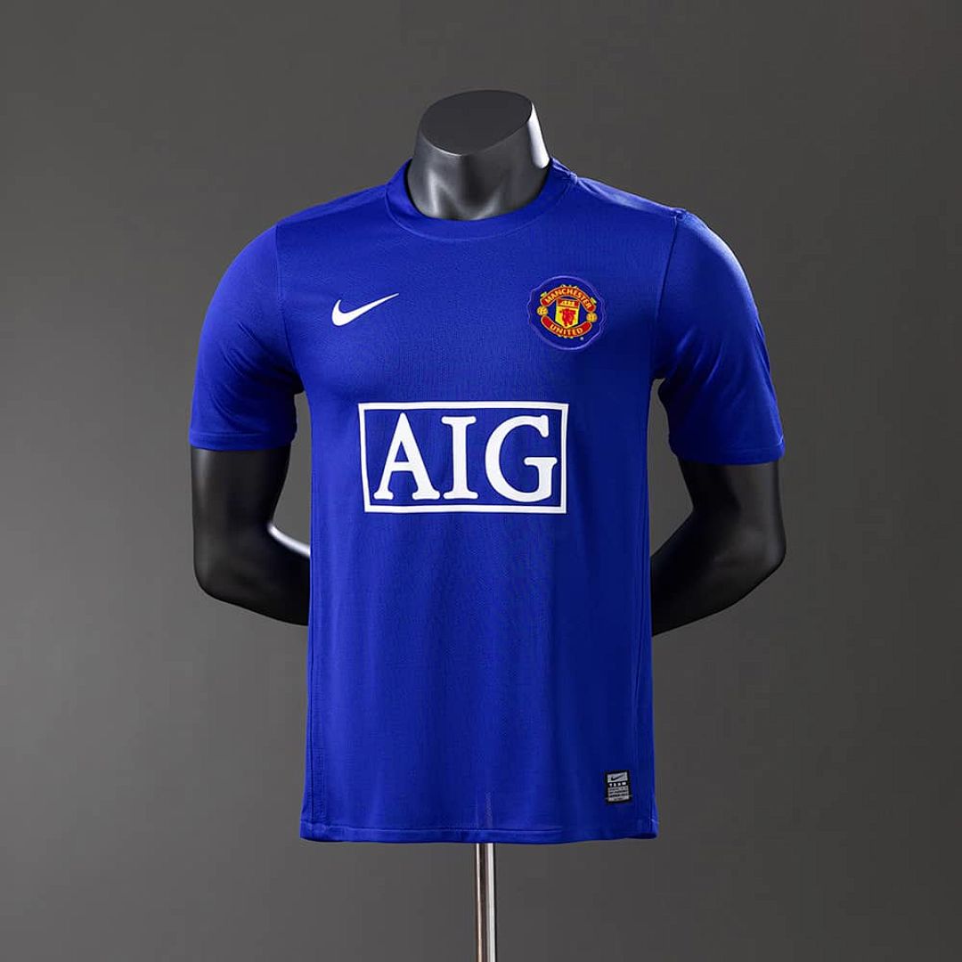 M-U 08_09 Third Away Player Version Retro Jersey S-3XL