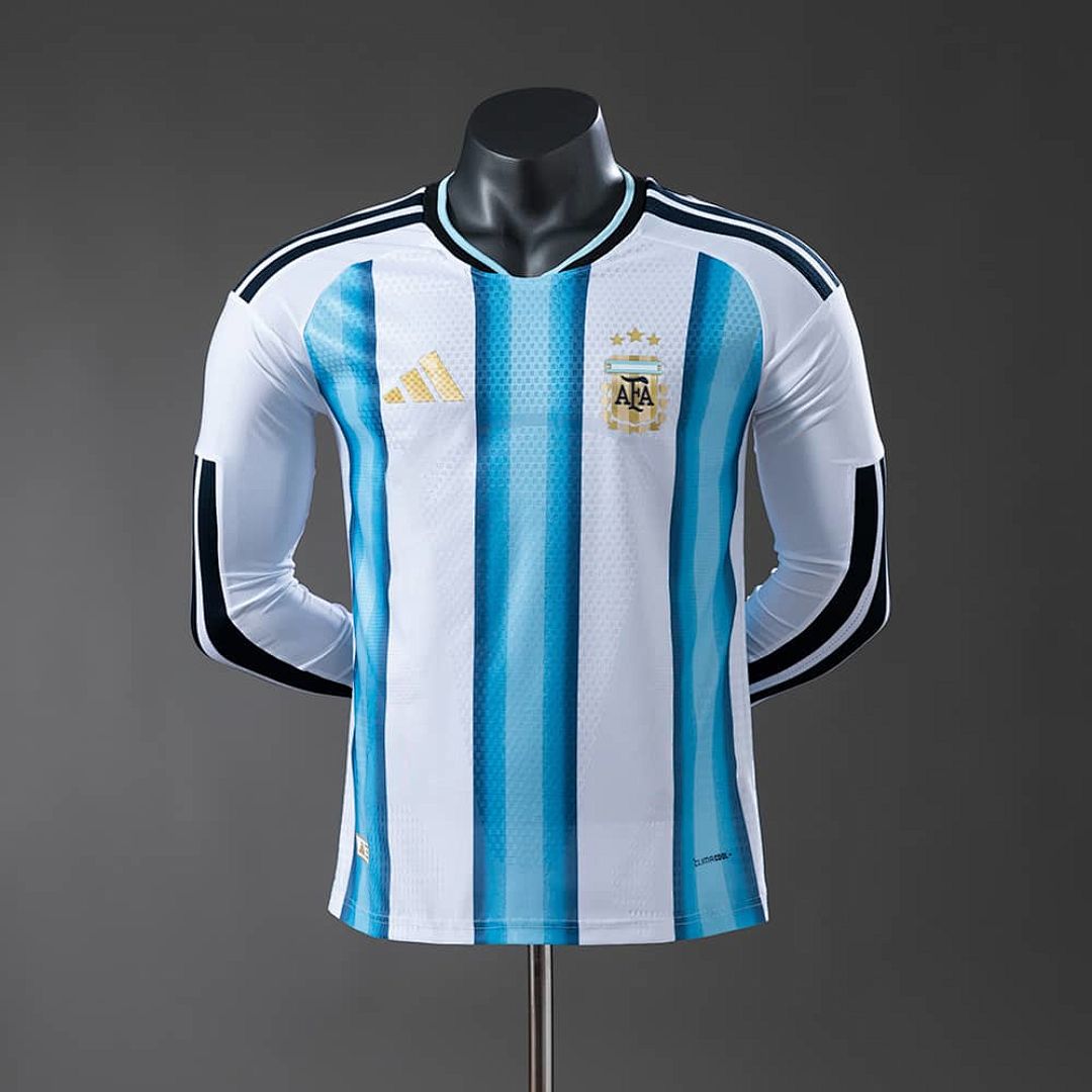 Argentina 2026 Home Long-Sleeve Player Version Jersey S-4XL