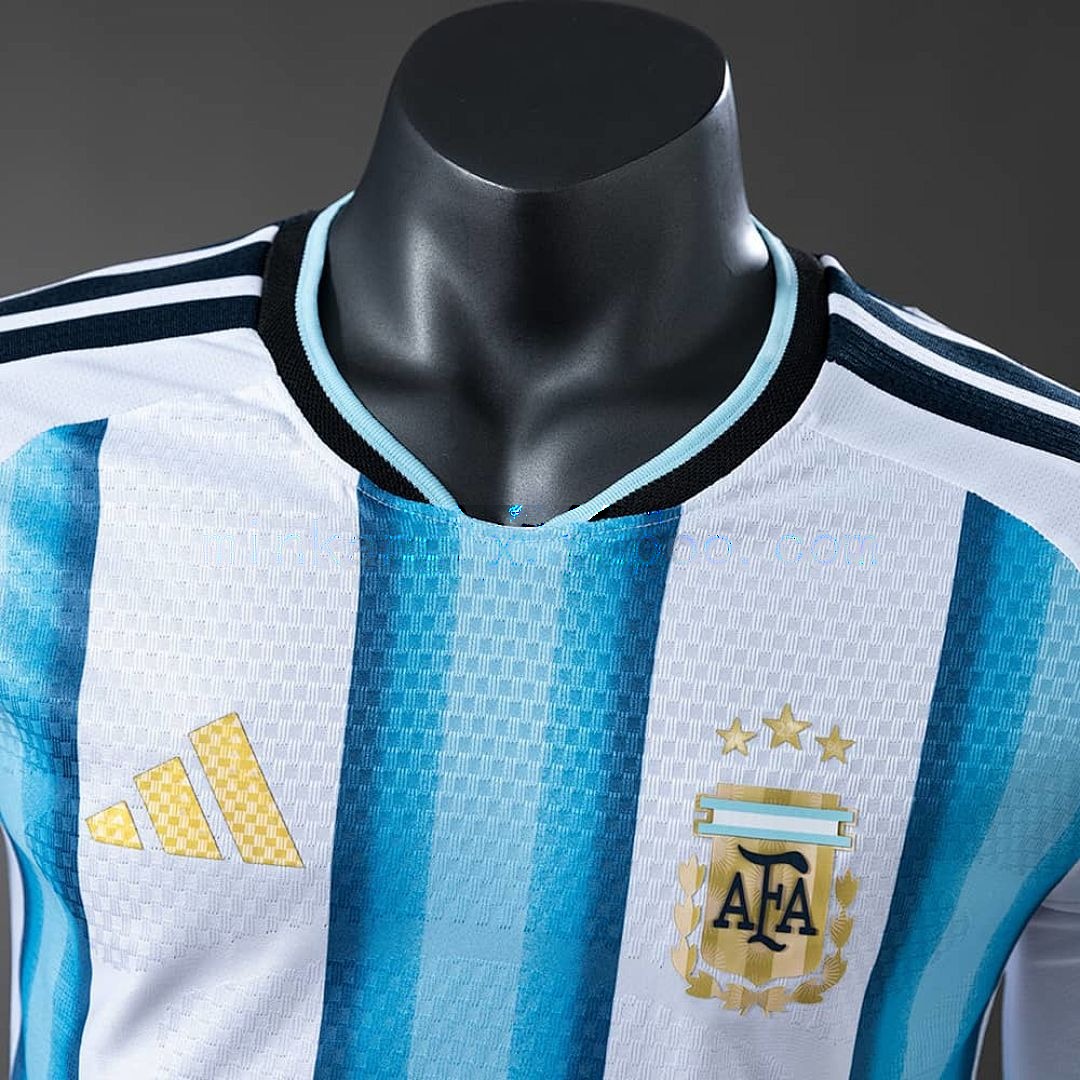 Argentina 2026 Home Long-Sleeve Player Version Jersey S-4XL 2