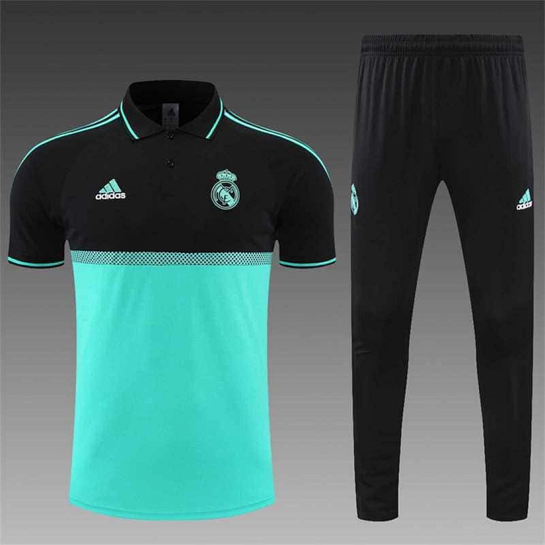 Real Madrid Polo blacklight green 8