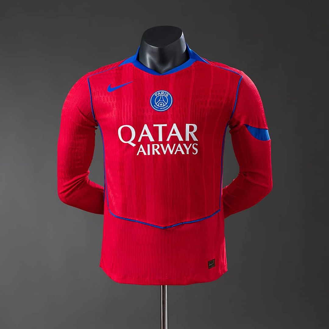 PSG 25_26 Third Away Long-Sleeve Player Version Jersey S-3XL