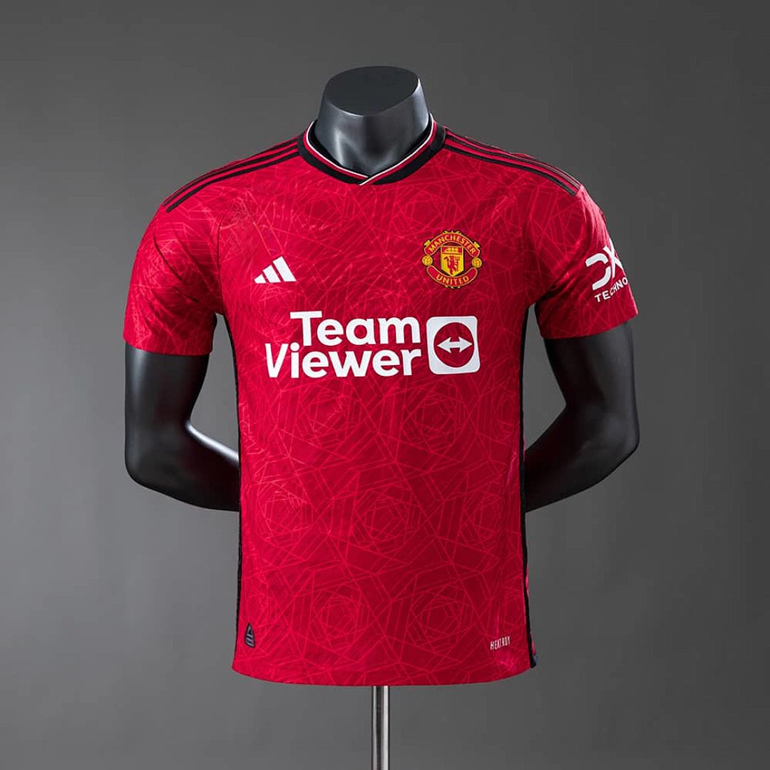 M-U 23_24 Home Retro Player Version Jersey S-3XL