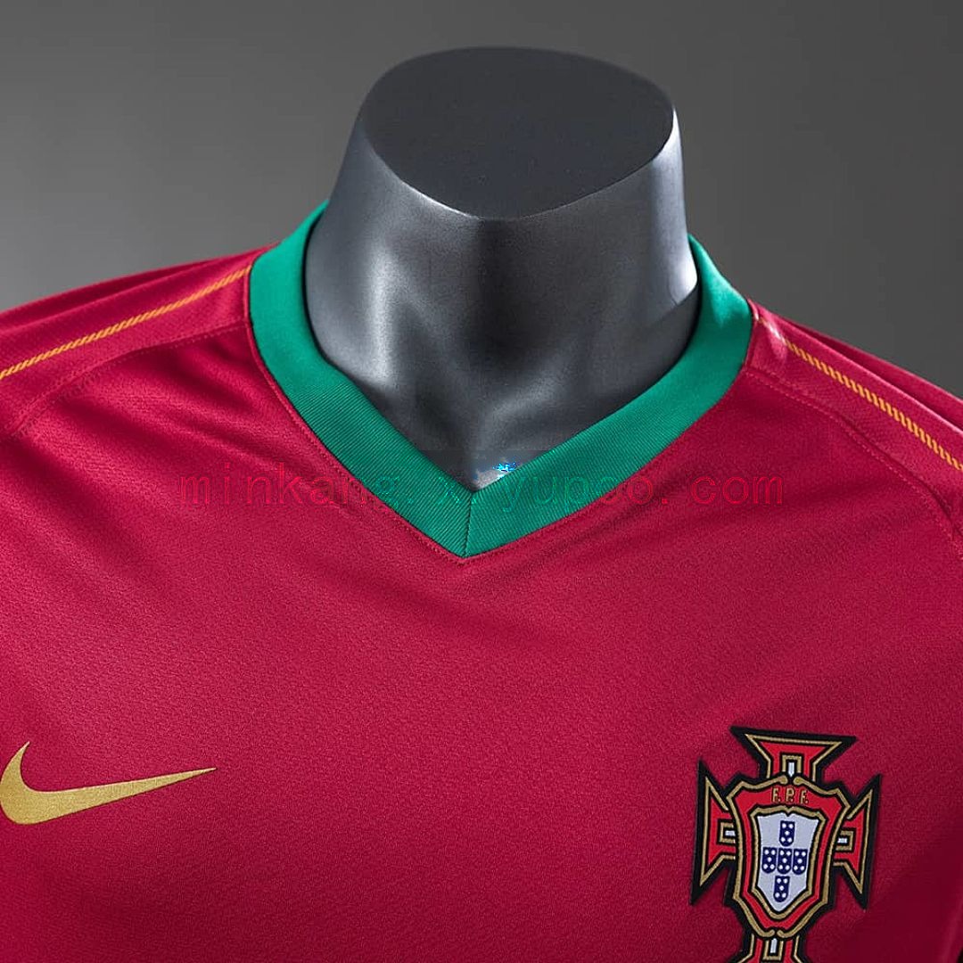 Portugal 2006 Home Retro Player version Jersey S-3XL 7