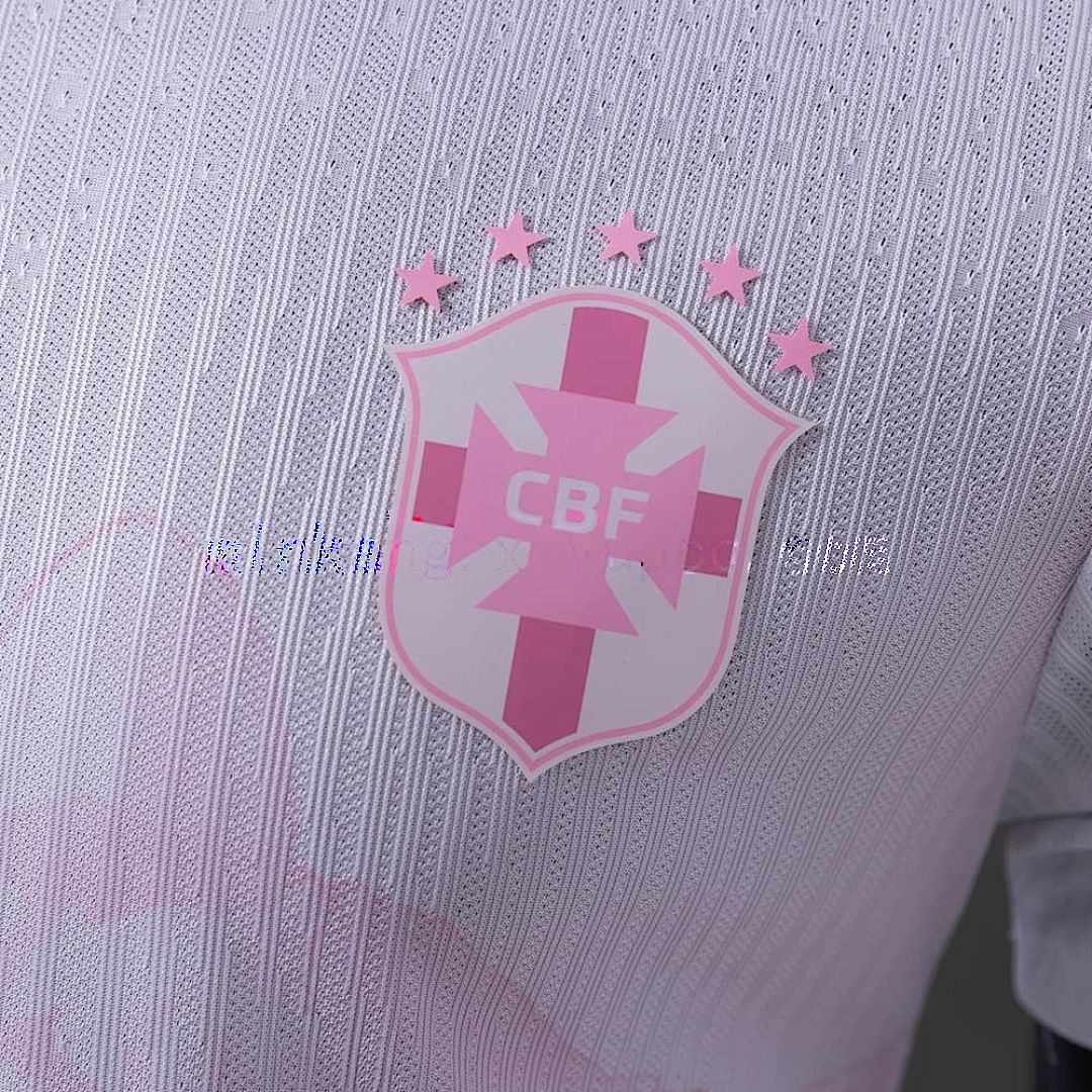 Brazil 2025 edición especial - rosa versión jugador camiseta S-XXL 6