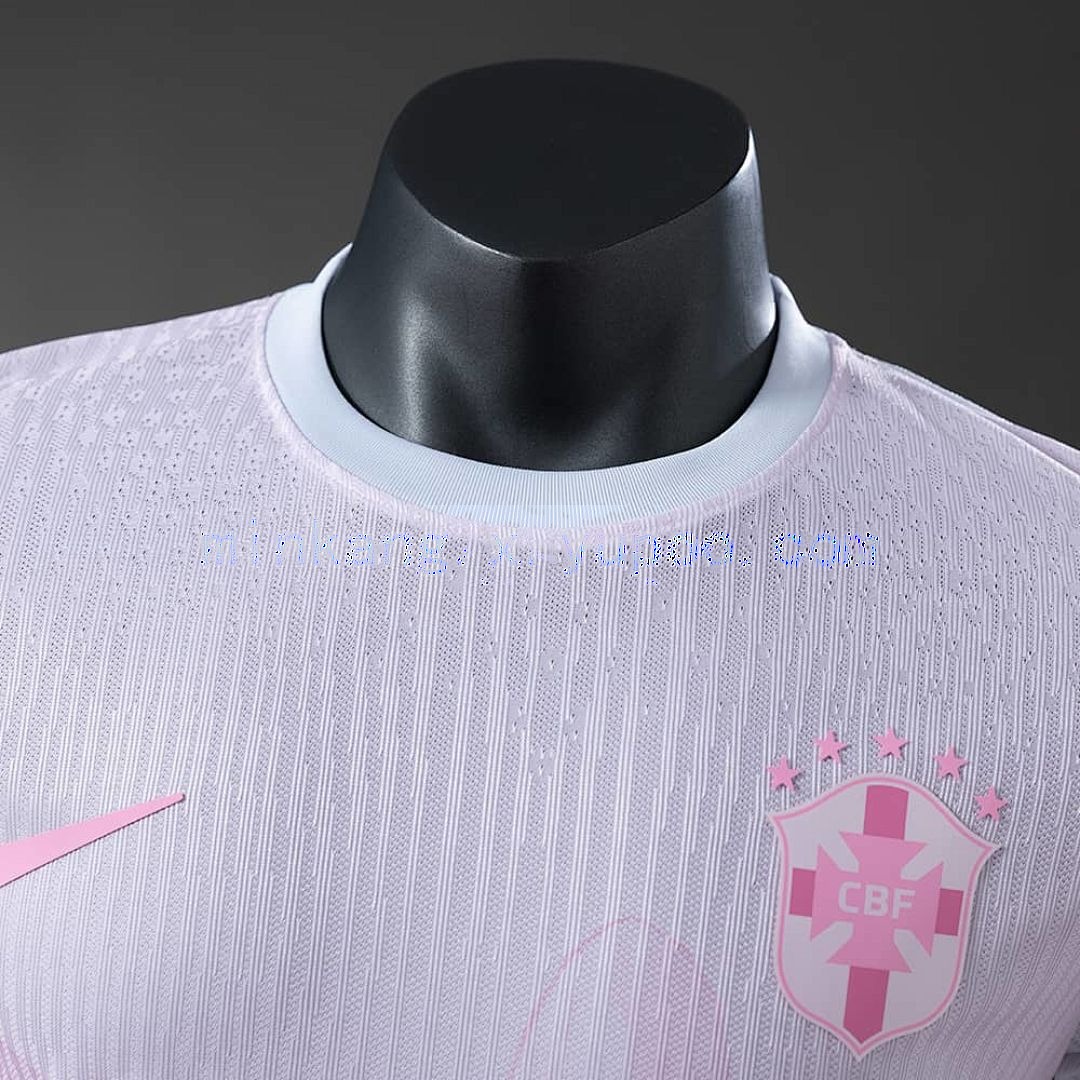 Brazil 2025 edición especial - rosa versión jugador camiseta S-XXL 8