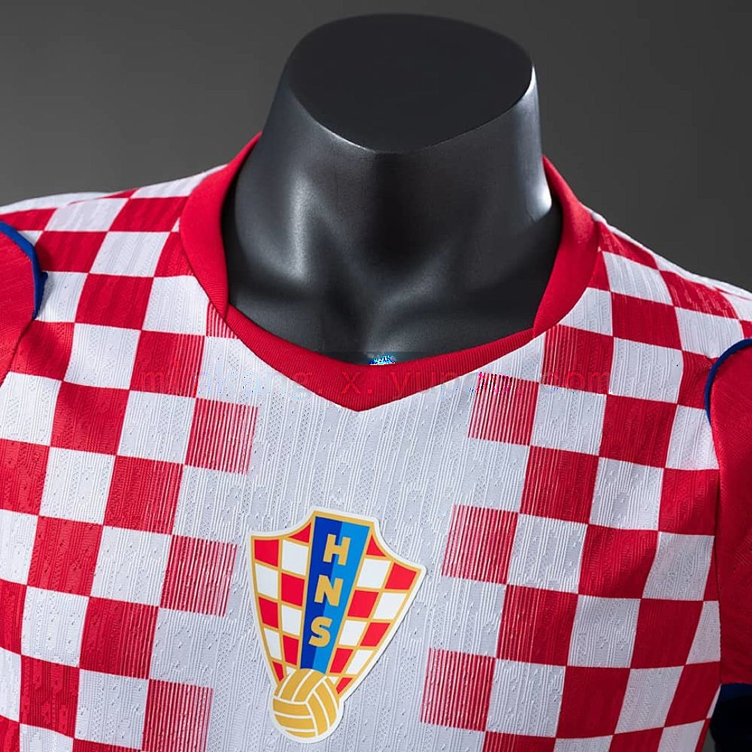 Croatia 2026 Home Player Version Jersey S-XXL 7