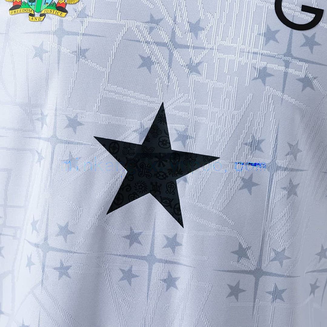 Ghana 2025 Commemorative Edition - White Player Version Jersey S-XXL 6