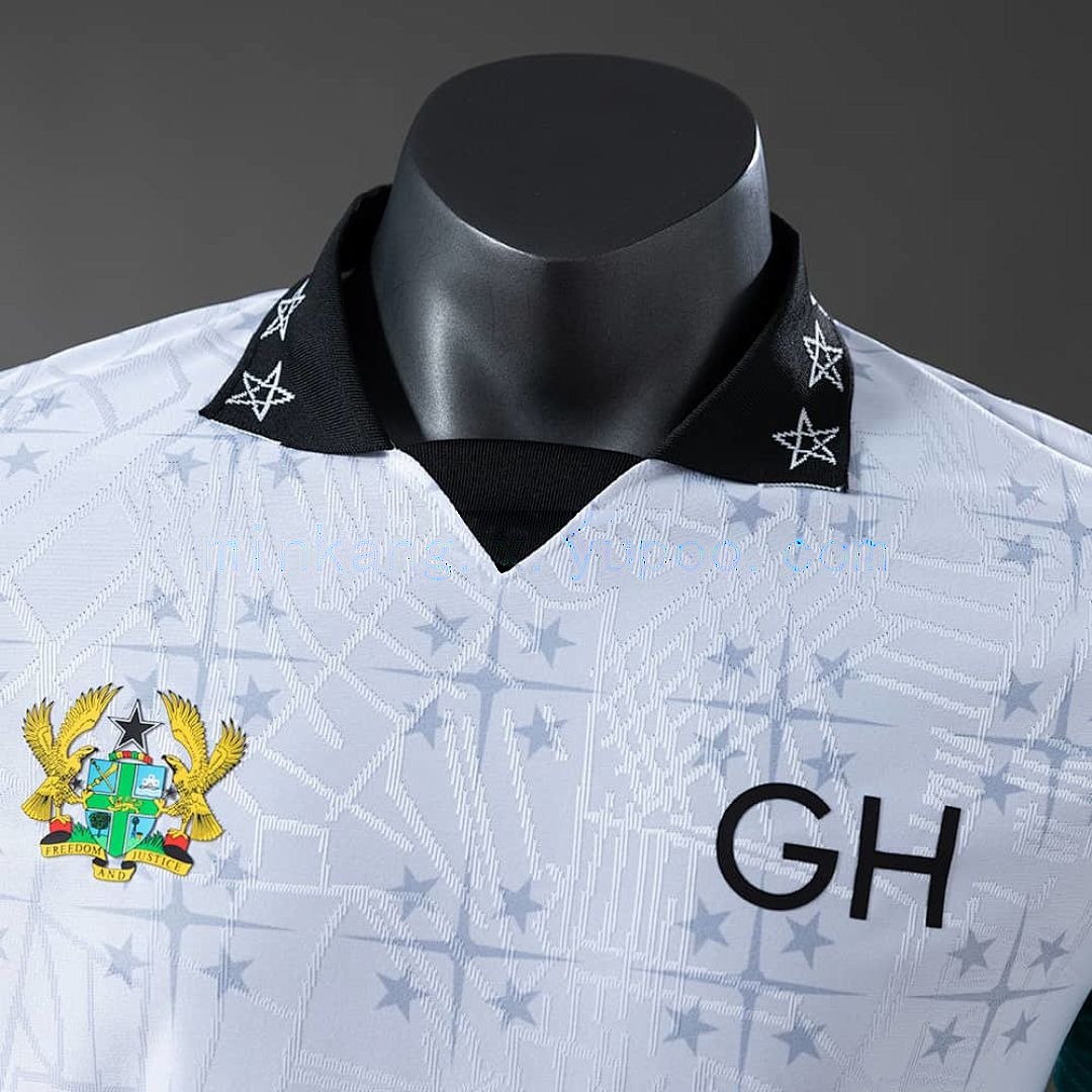 Ghana 2025 Commemorative Edition - White Player Version Jersey S-XXL 7