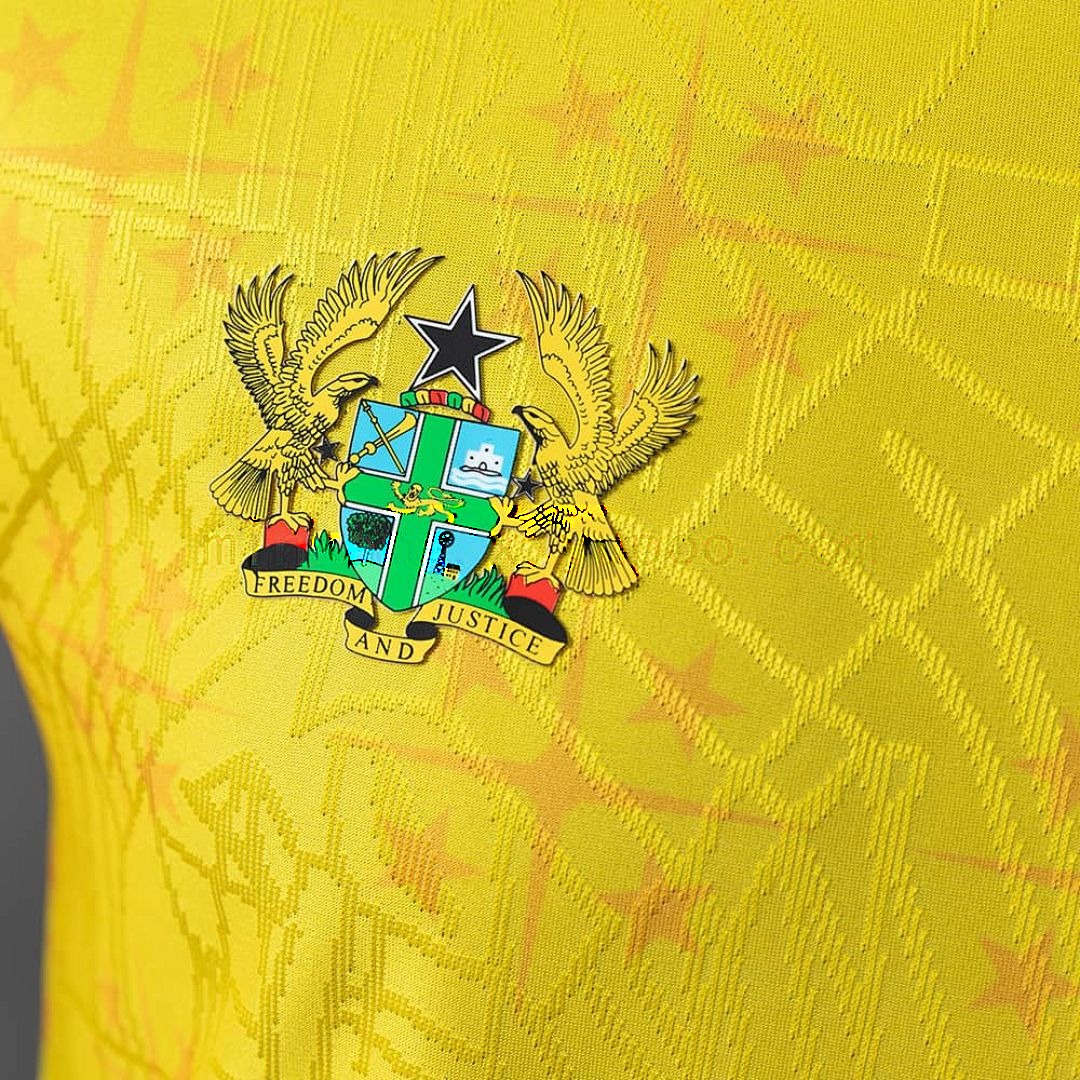 Ghana 2025 Commemorative Edition - Yellow Player Version Jersey S-XXL 4