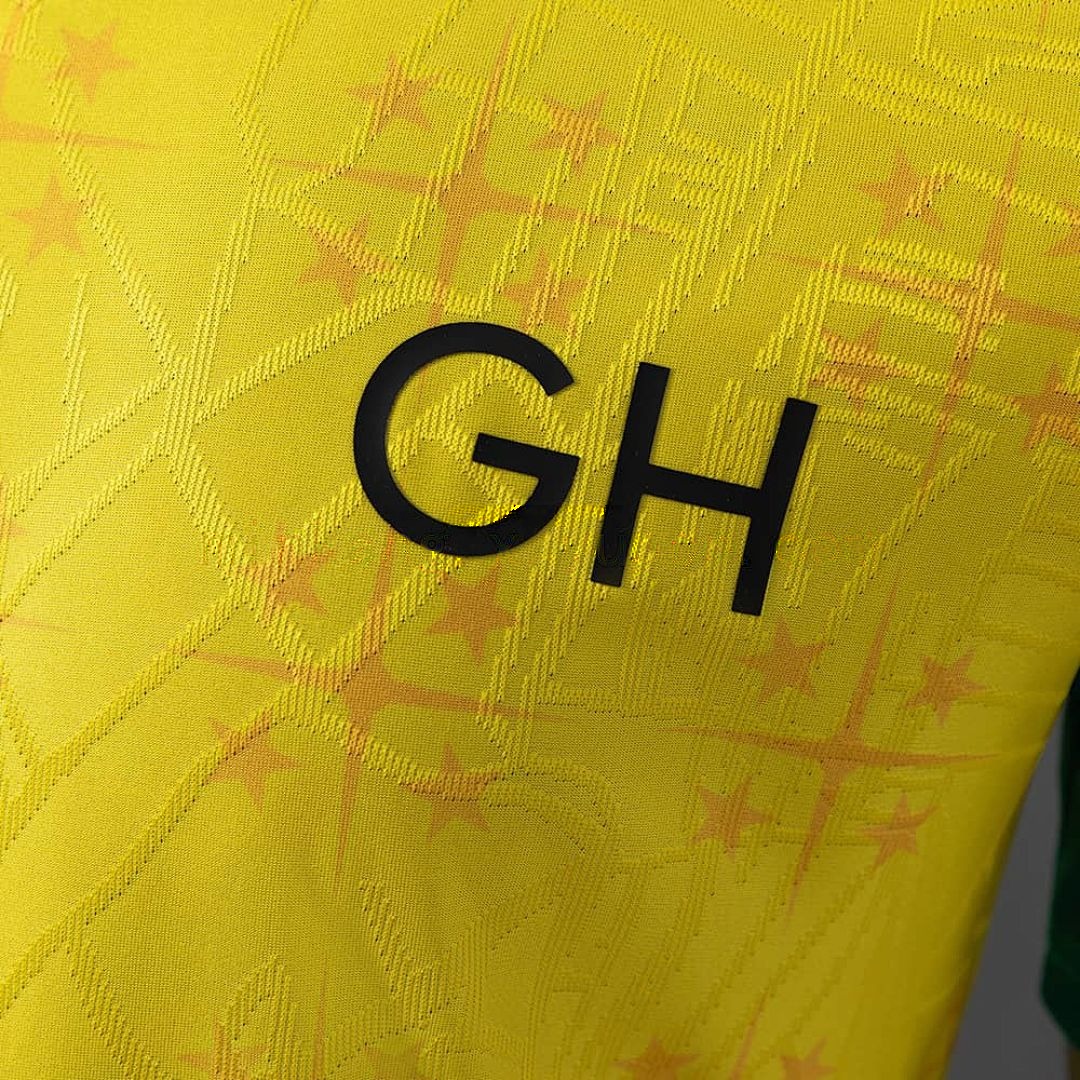 Ghana 2025 Commemorative Edition - Yellow Player Version Jersey S-XXL 5