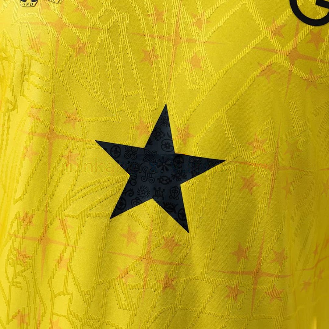 Ghana 2025 Commemorative Edition - Yellow Player Version Jersey S-XXL 6