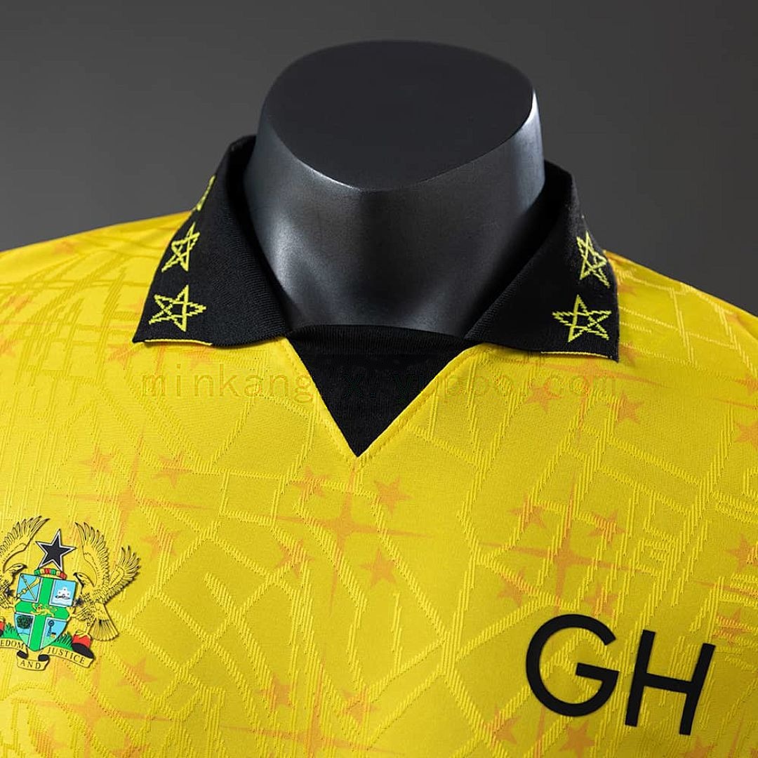 Ghana 2025 Commemorative Edition - Yellow Player Version Jersey S-XXL 7