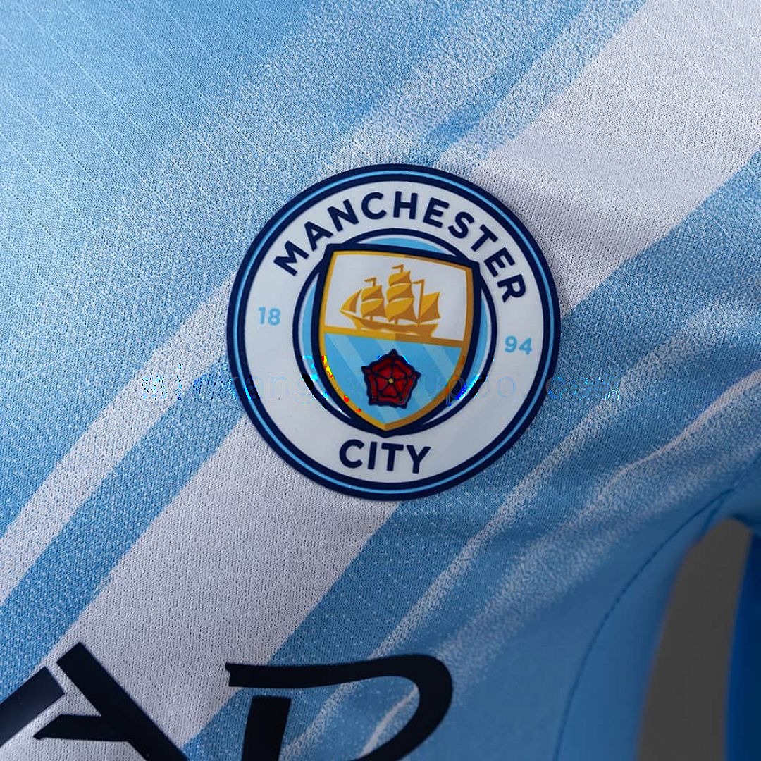 Manchester City 25_26 Home Long-Sleeve Player Version Jerseys S-3XL 9