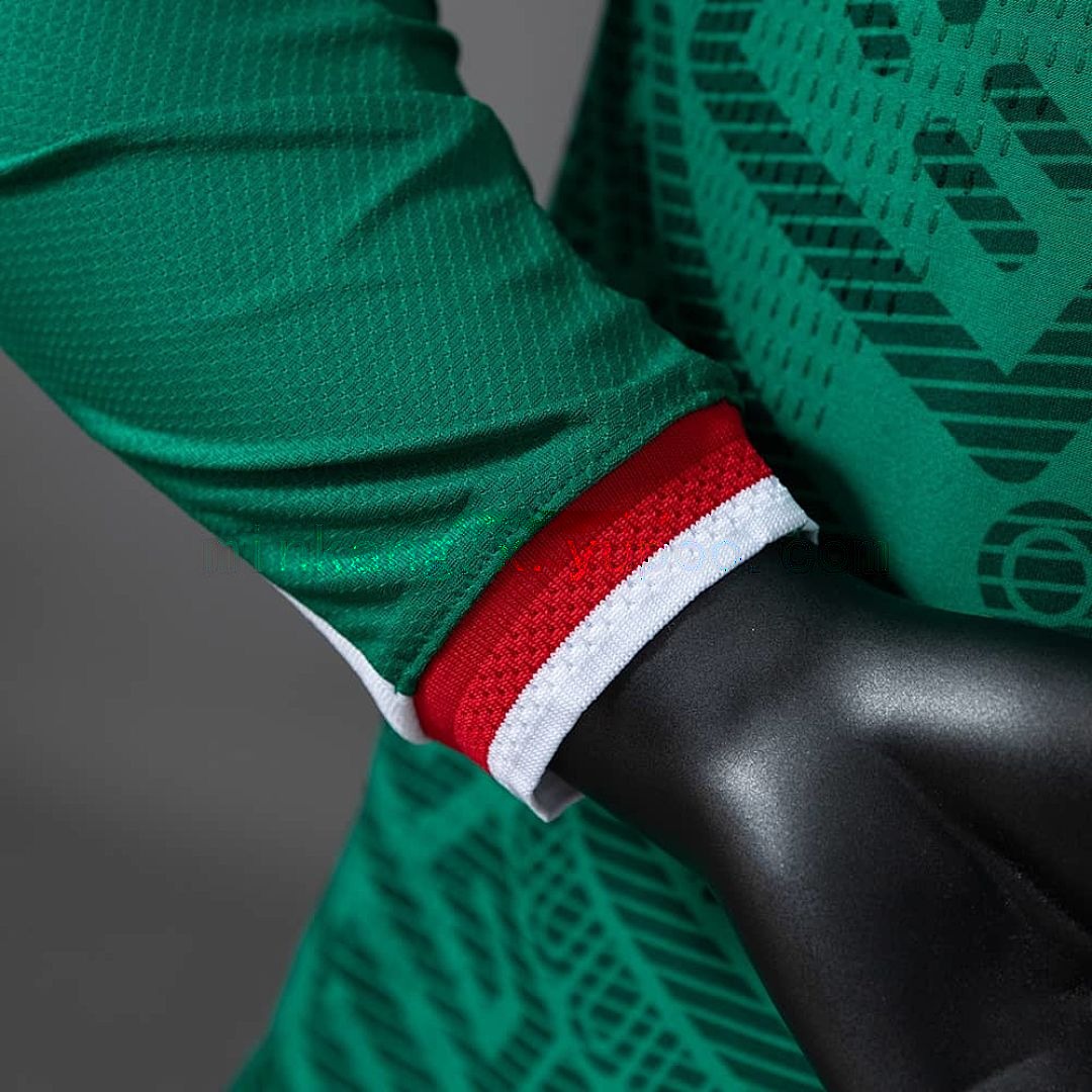 Mexico 2026 Home Long-Sleeve Player Version Jerseys S-4XL 3