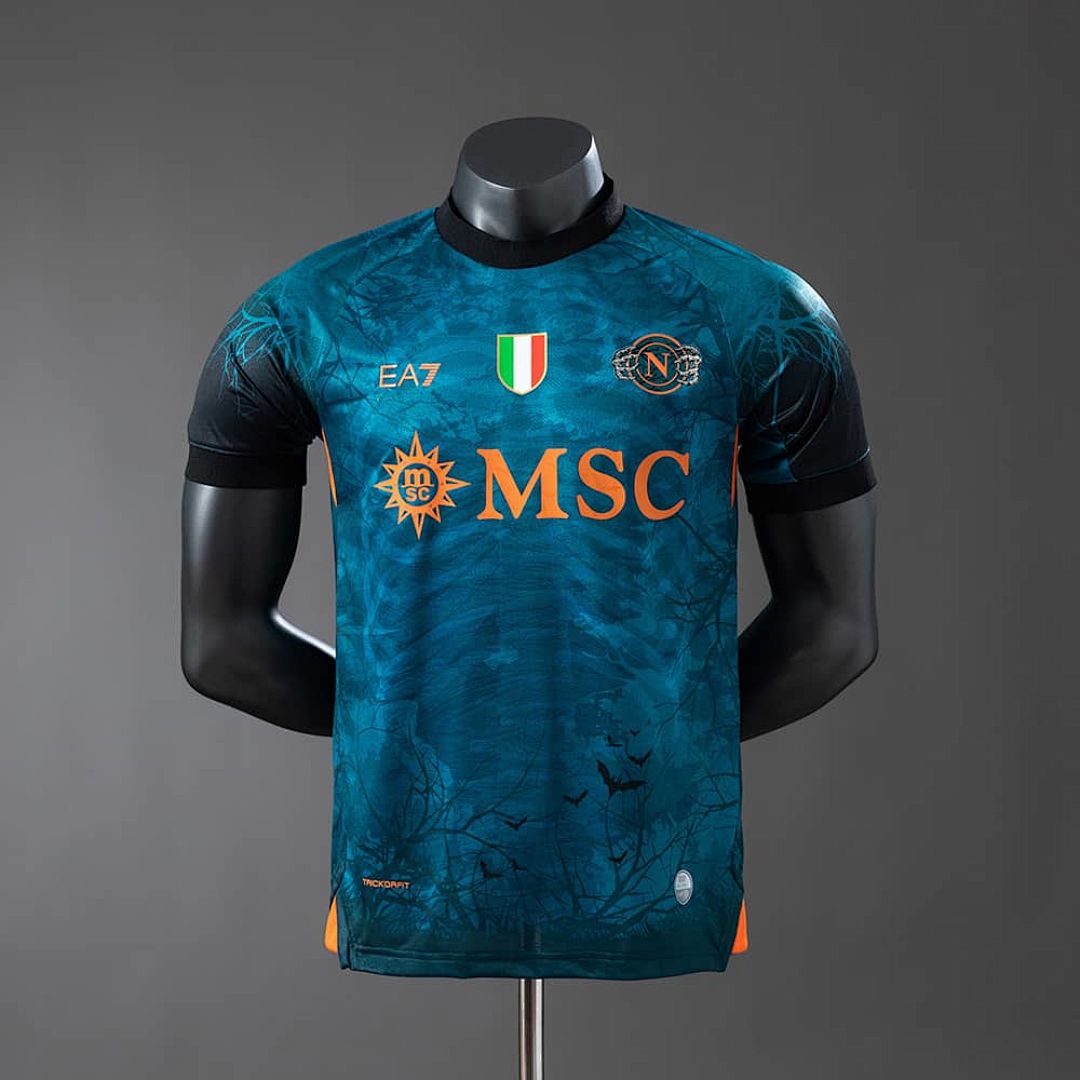 Napoli 25_26 Halloween - Blue Player Version Jersey S-XXL