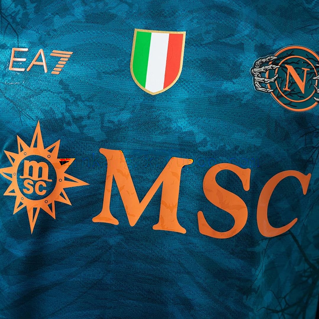Napoli 25_26 Halloween - Blue Player Version Jersey S-XXL 10