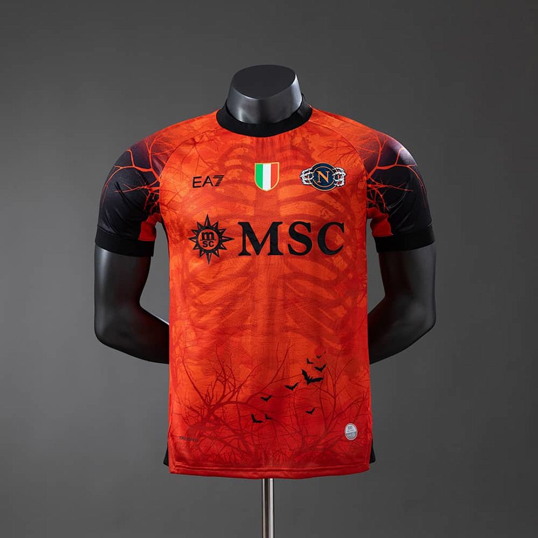 Napoli 25_26 Halloween - Orange Player Version Jersey S-XXL