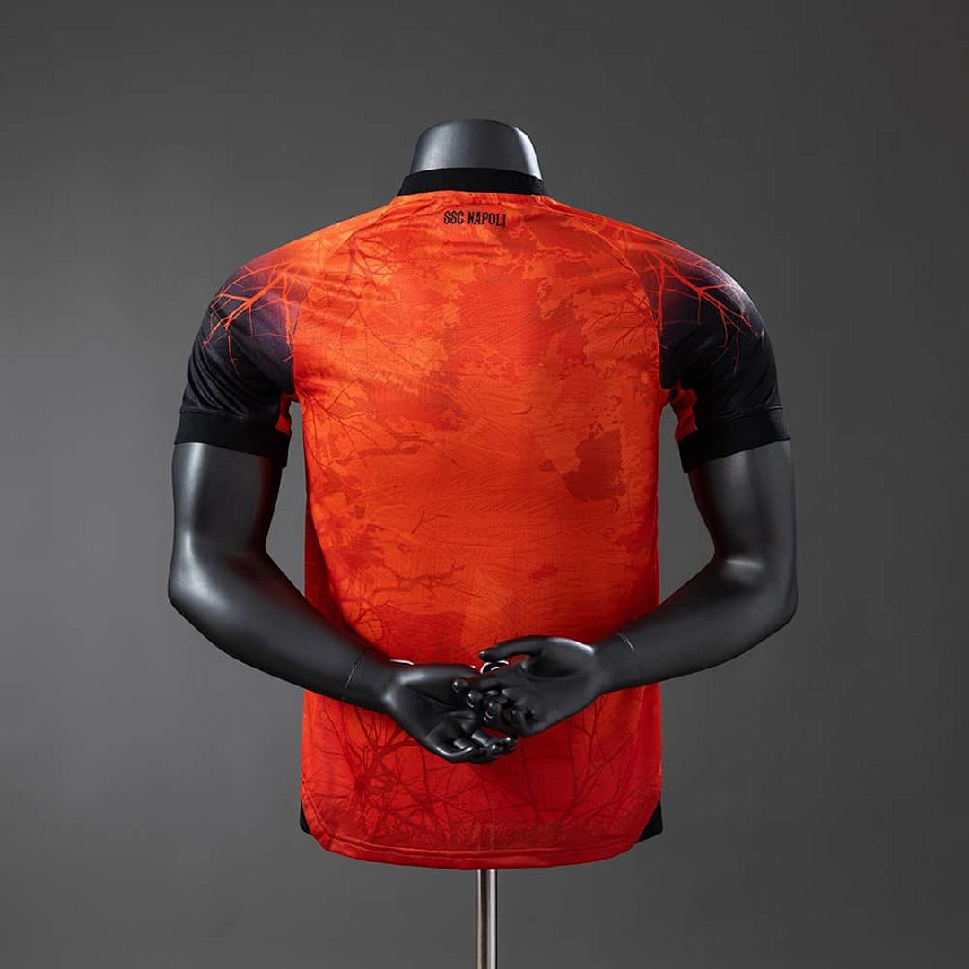 Napoli 25_26 Halloween - naranja versión jugador camiseta S-XXL 2