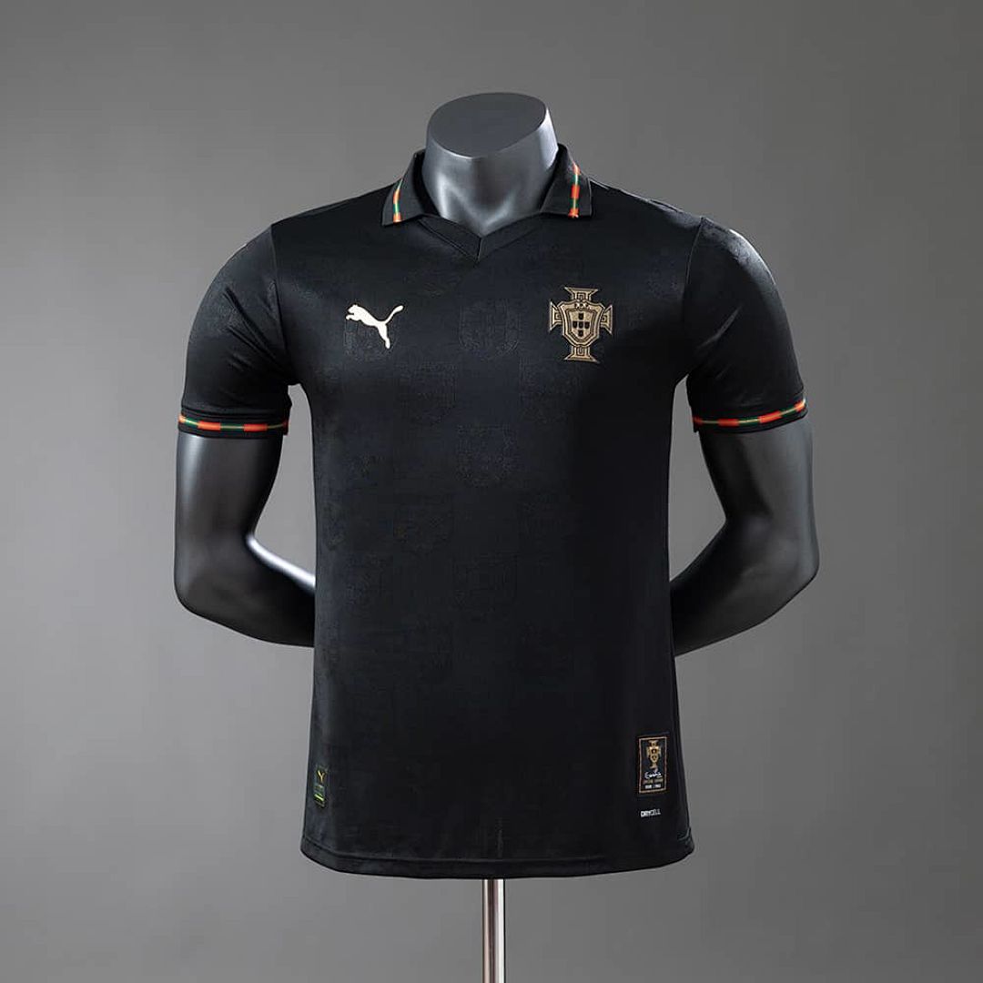 Portugal 2026 edición especial - negro Panther versión jugador camiseta S-4XL