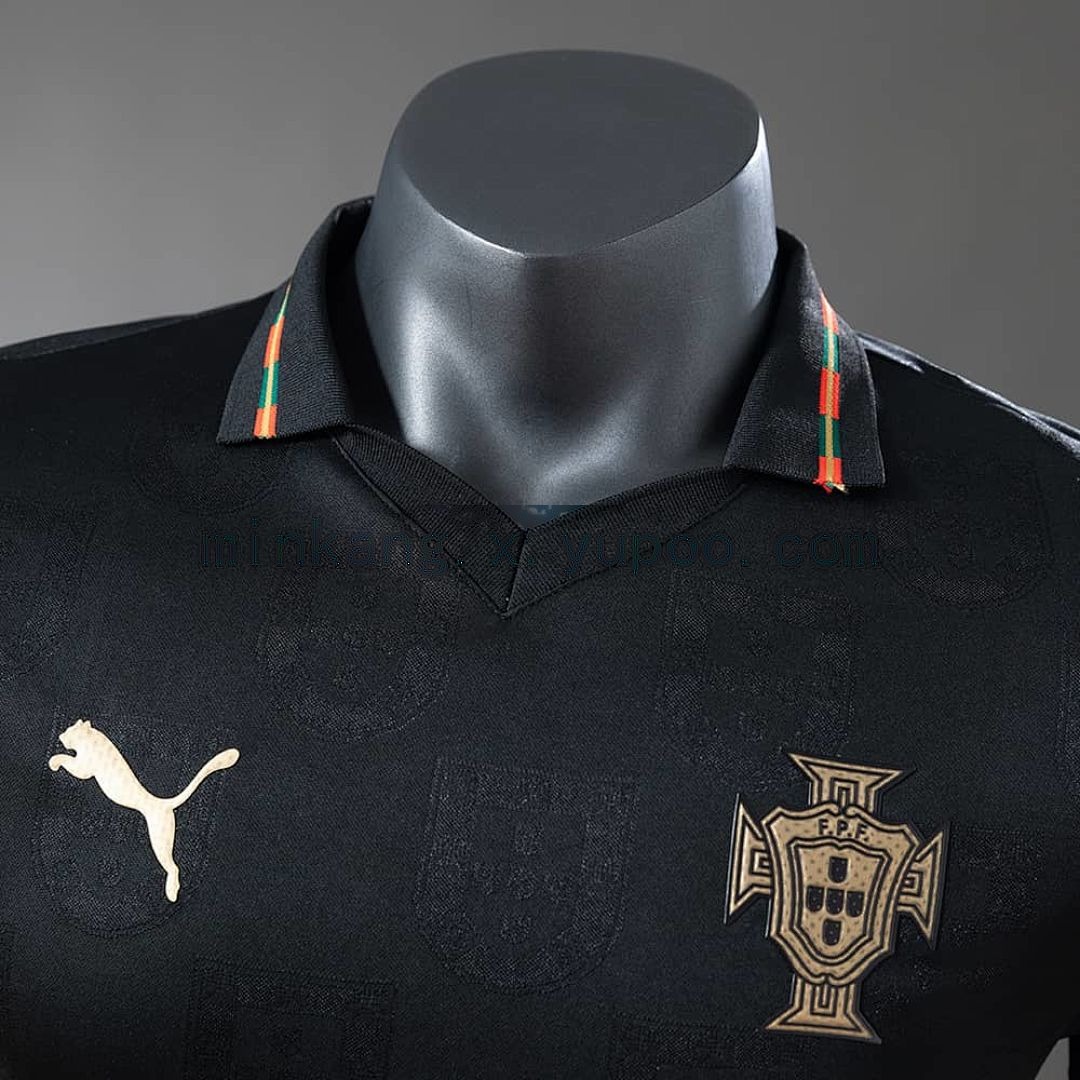Portugal 2026 edición especial - negro Panther versión jugador camiseta S-4XL 8