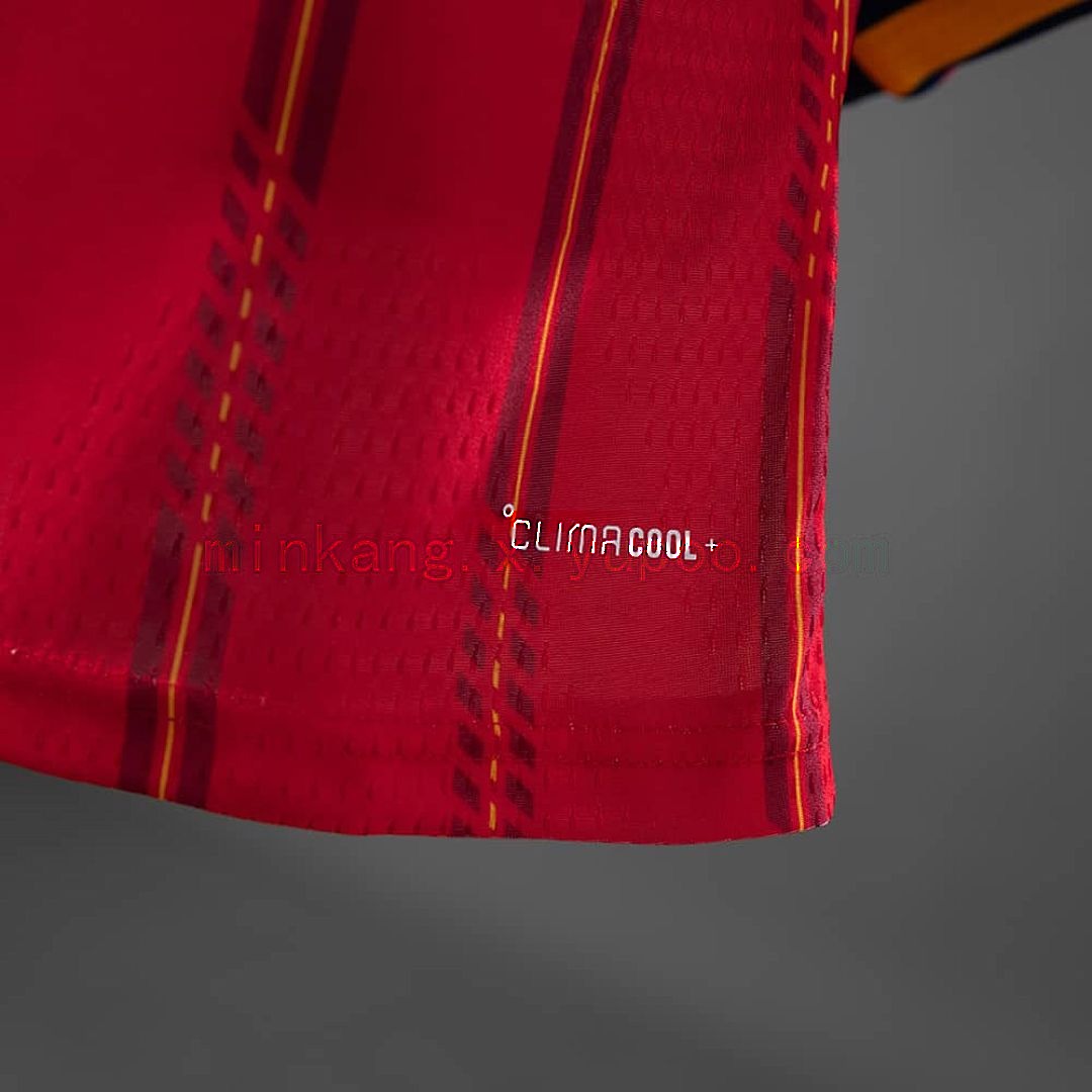 Spain 2026 Home Long-Sleeve Player Version Jerseys S-4XL 5