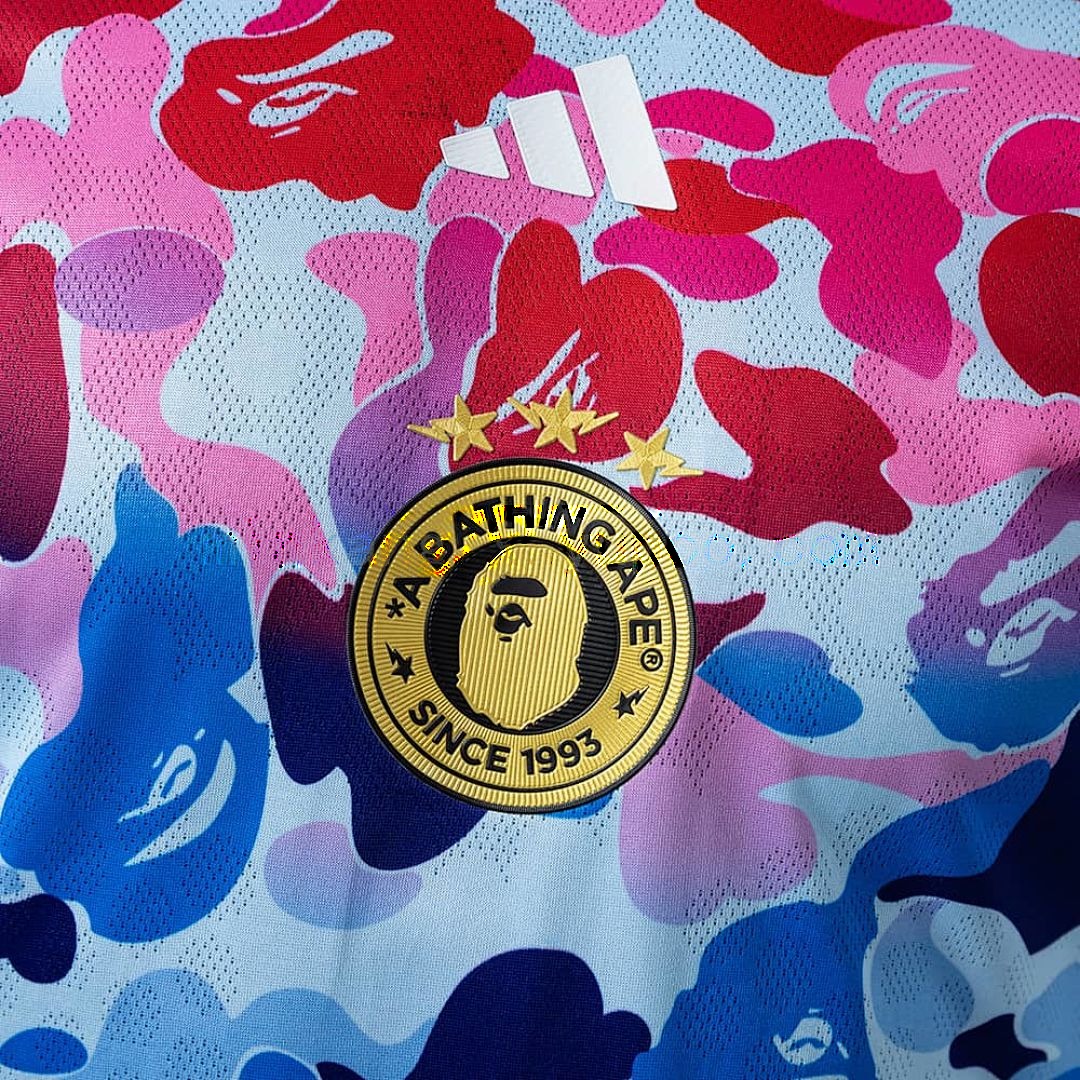 BAPE Collaboration Player Version Jersey S-XXL 6