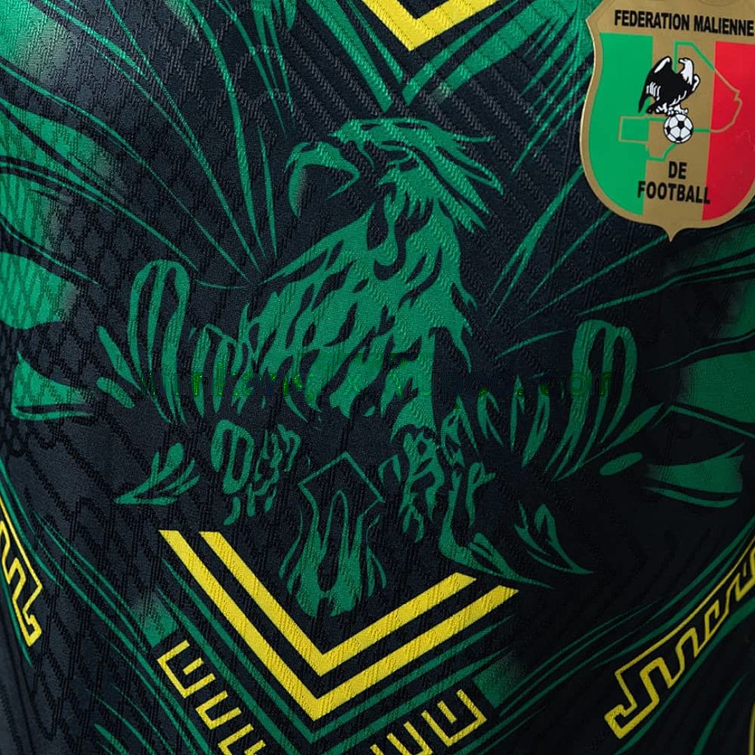 Mali 25_26 BlackGreen Player Version Jersey S-XXL 4