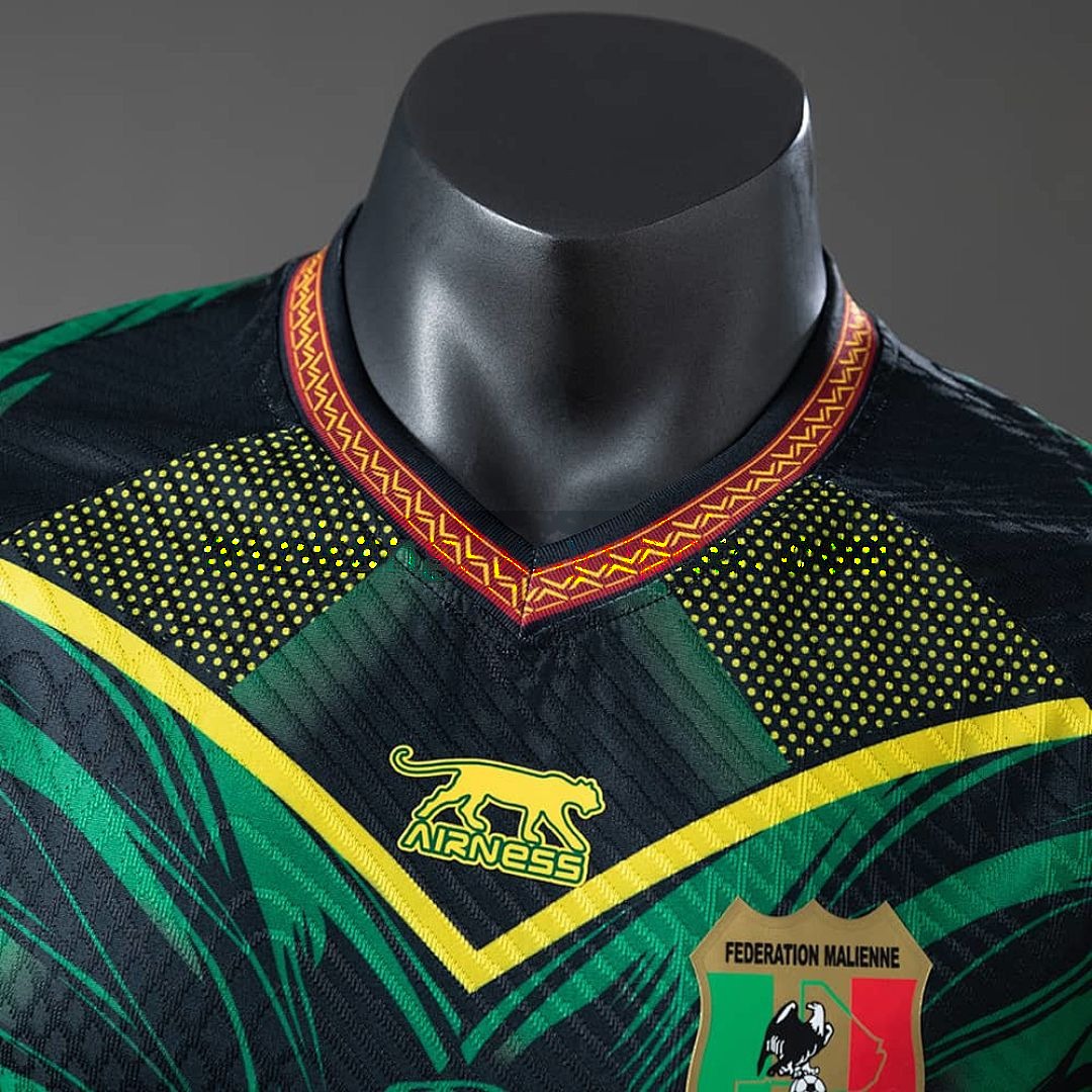 Mali 25_26 BlackGreen Player Version Jersey S-XXL 7