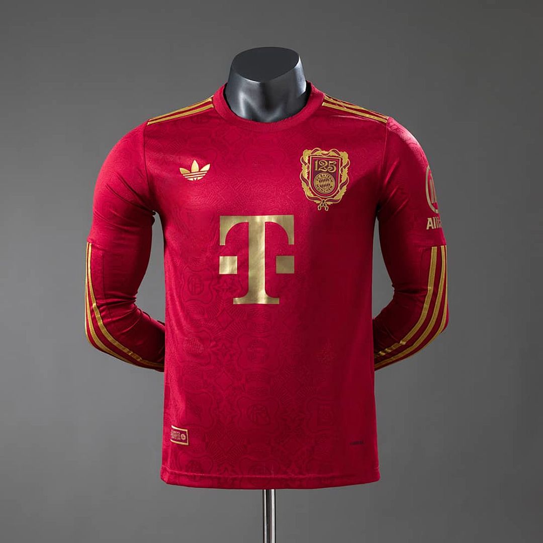 Bayern Munich 25_26 125th Anniversary Long-sleeved Player Version S-XXL