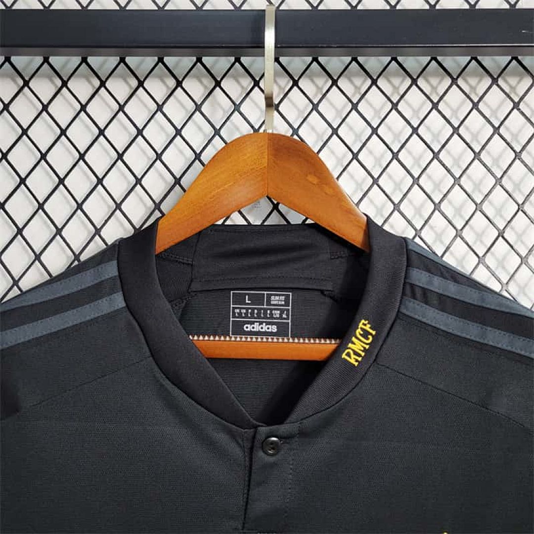 23-24 Real Madrid Third Kit Black Shirt 7
