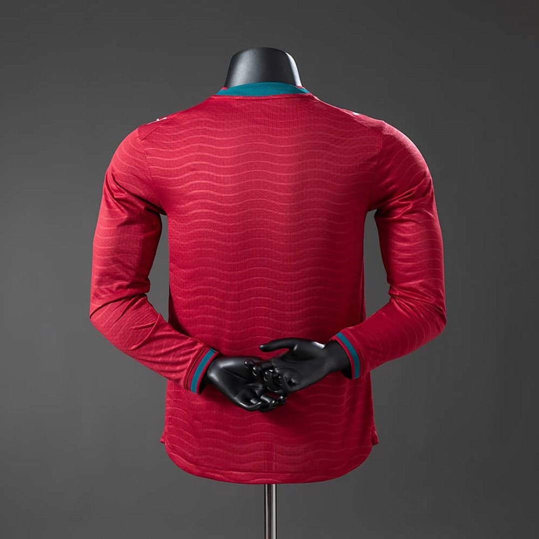 Portugal 2026 Home Player Version Long-Sleeve Jersey S-4XL 2