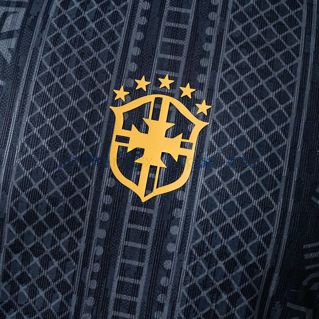Brazil 2026 Special Edition Player Version Black Jersey S-3XL 7