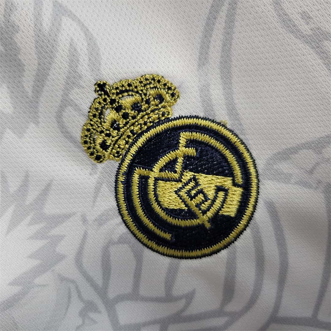 23-24 Real Madrid Special Edition White kids kit 6