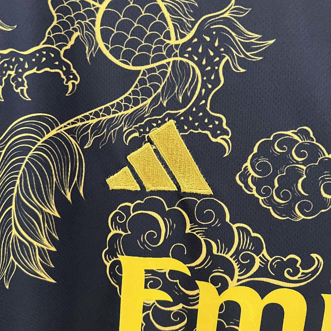 23-24 Real Madrid Special Edition Kit Golden Dragon Shirt 4