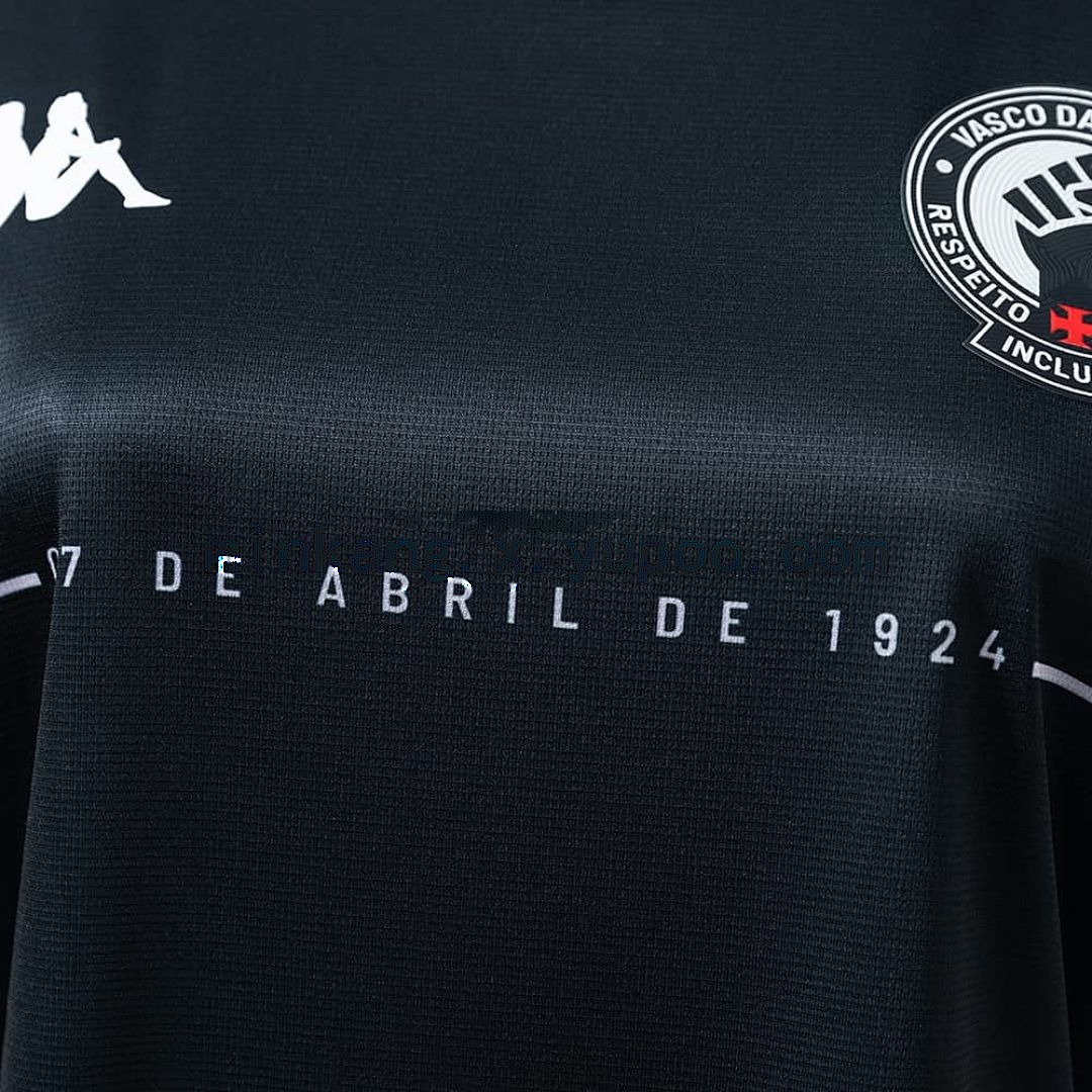 Vasco da Gama 24_25 Camisa Pre-Match 2 CR-Black Women's Jersey S-XXL 6