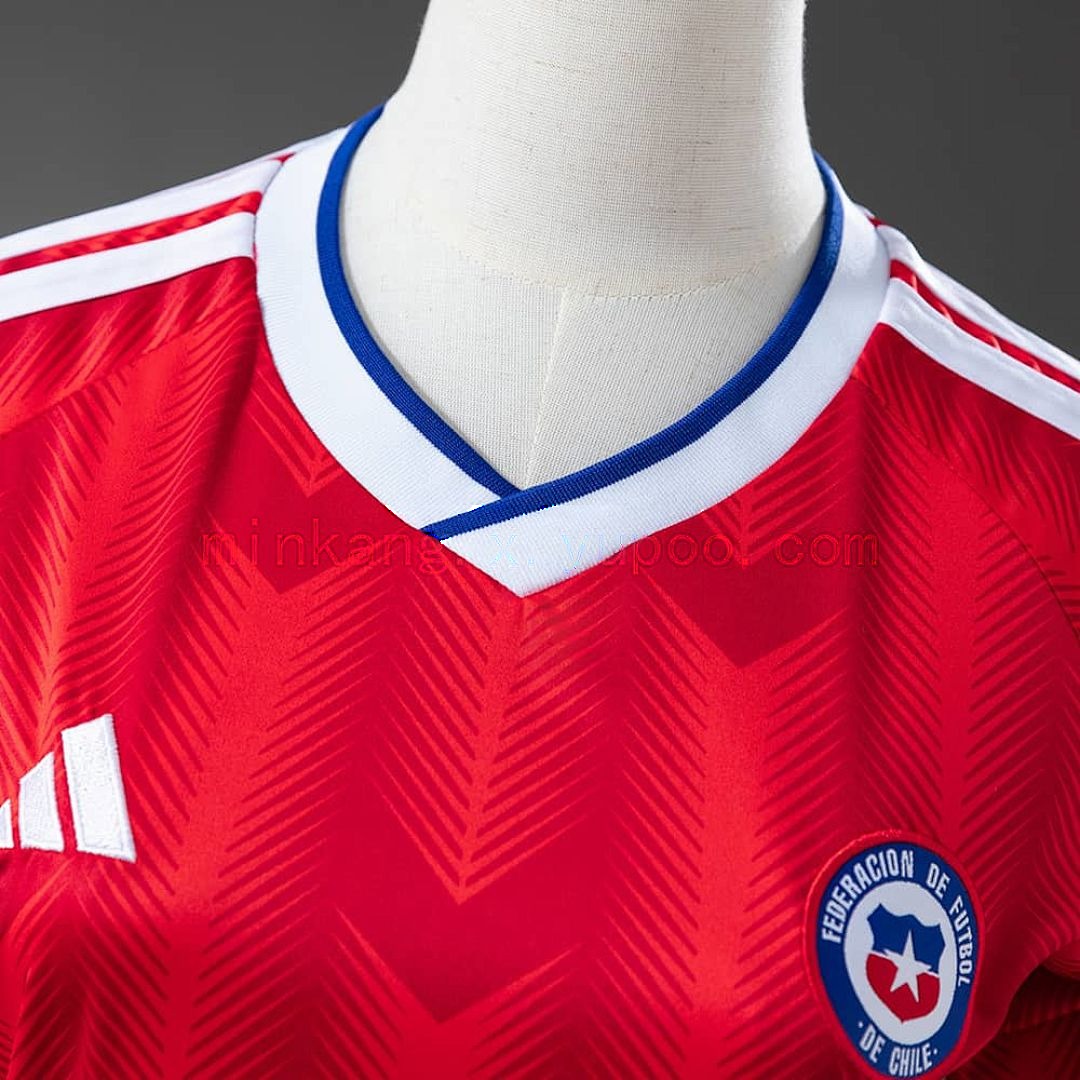 Chile 2026 Home Women Jersey S-XXL 6
