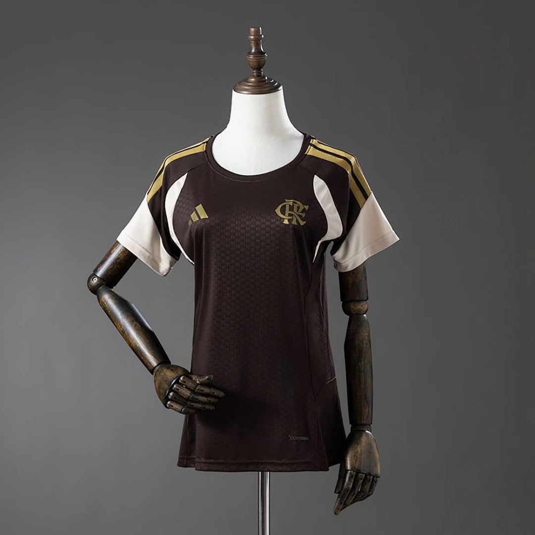 Flamengo 26_27 Women's Training Jersey - Brown Sizes S-XXL