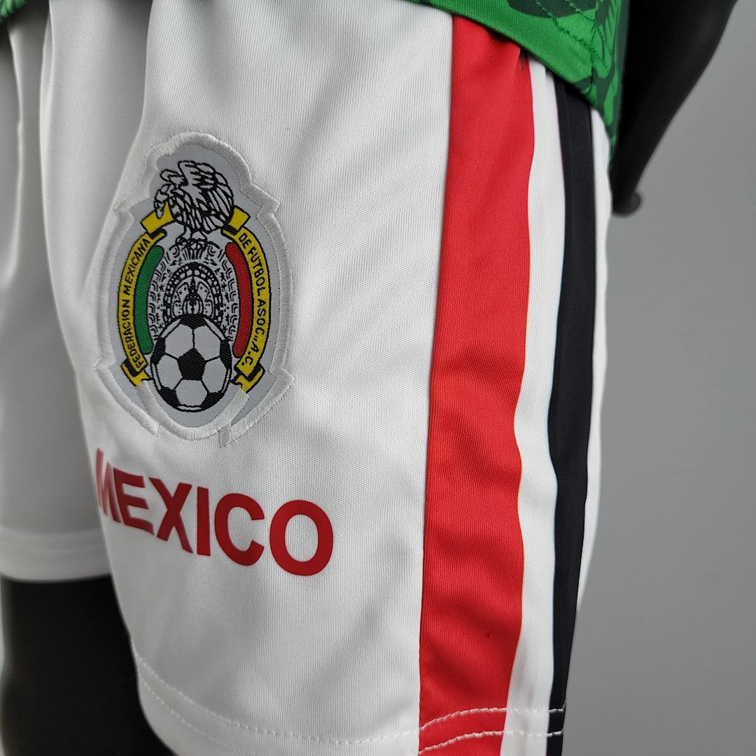 Retro kids kit 1998 Mexico home size：16-28 6