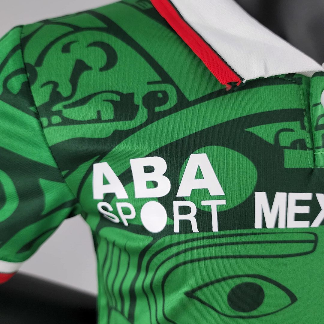 Retro kids kit 1998 Mexico home size：16-28 9