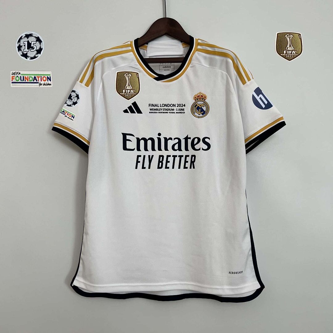 23-24 Real Madrid Home Kit UCL Championship Final All Version 14