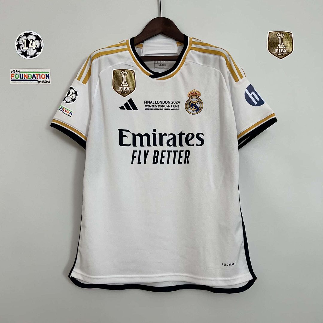 23-24 Real Madrid Home Kit UCL Championship Final All Version 17