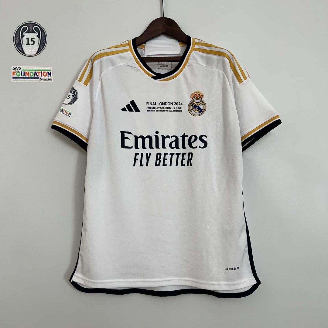 23-24 Real Madrid Home Kit UCL Championship Final All Version 25