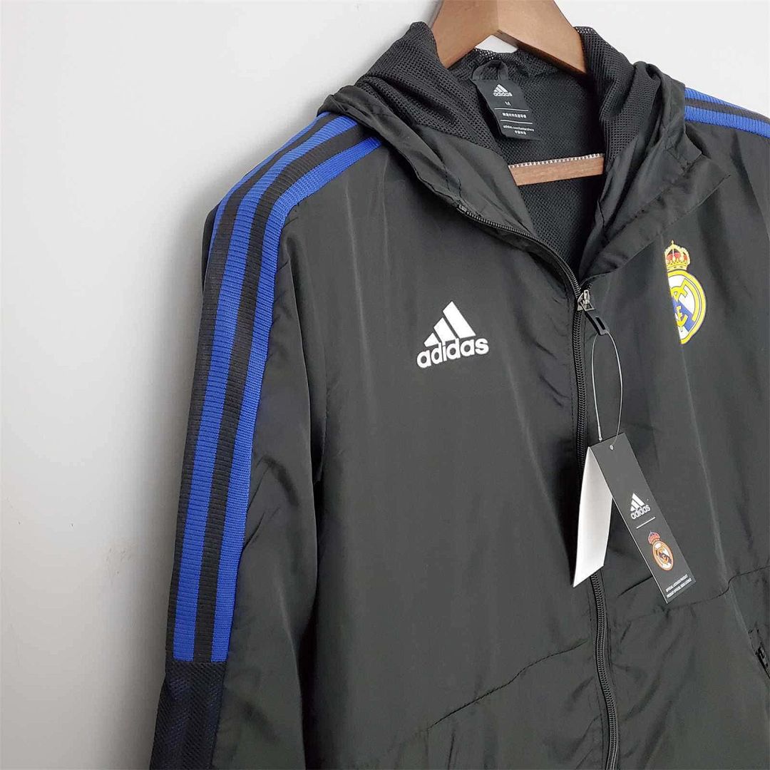 22-23 Real Madrid black windbreaker 5